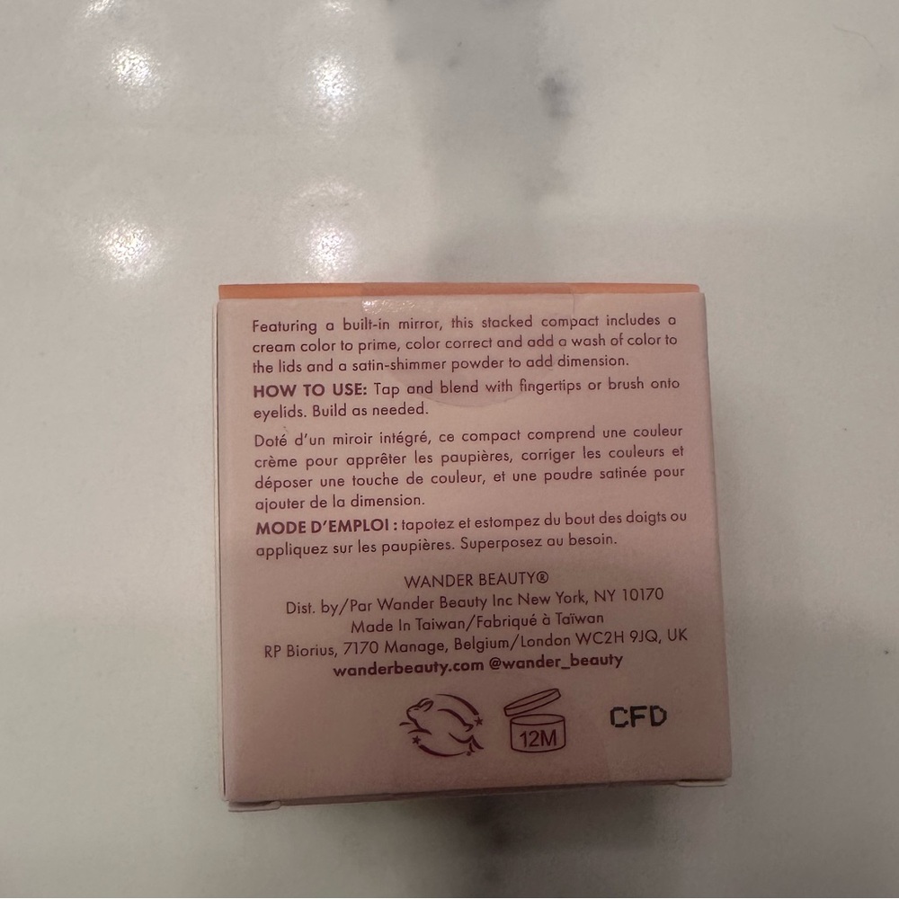 Wander Beauty Double Date First Kiss and ILYSM Eye Shadow Duo One Size New - Picture 2 of 5
